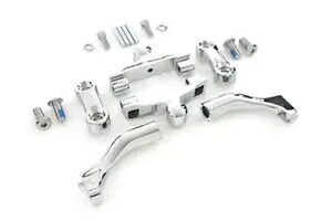 新しい調整可能なパッセンジャーフットボードフットボードマウント取り付けキットハーレーツーリング New Adjustable Passenger Footboard Foot Board Mount Mounting Kit Harley Touring 【並行輸入品】