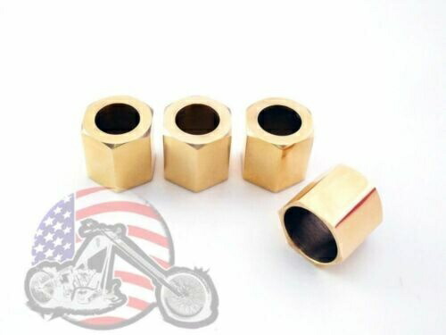 プッシュロッド カバー カップ セット 真鍮 チューブ用 ハーレー スポーツスター アイアンヘッド スーパー グライド FL Pushrod Cover Cup Set Brass For Tube Harley Sportster Ironhead Super Glide FL 【並行輸入品】