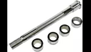 Drag Specialty クローム フロント アクスル キット パッケージ ABS 2018+ ハーレー ソフテイル Drag Specialties Chrome Front Axle Kit Package ABS 2018+ Harley Softail 【並行輸入品】