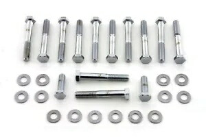Colony ロッカー ボックス ヘッド スクリュー キット クローム ハーレー アイアンヘッド スポーツスター XL XLH 1957-76 Colony Rocker Box Head Screw Kit Chrome Harley Ironhead Sportster XL XLH 1957-76 【並行輸入品】