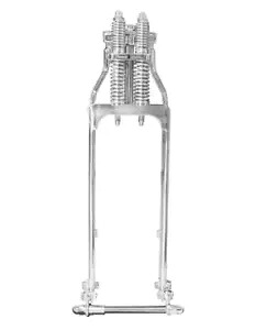 20インチ DNA 2インチ アンダークロームスプリンガー フロントエンド アクスルキット付き ハーレーチョッパーボバー 20\