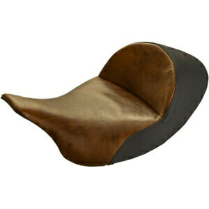 Saddlemen ブラウン レザー ラリアット ロープロファイル ソロ ドライバー シート ハーレー ツーリング 08+ Saddlemen Brown Leather Lariat Low Profile Solo Driver Seat Harley Touring 08+ 【並行輸入品】