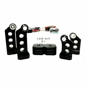 MRI フロント & リア電動センタースタンドレッグキット #1 パッケージ 26 インチ ハーレー 07-08 MRI Front & Rear Electric Center Stand Leg Kit #1 Package 26\