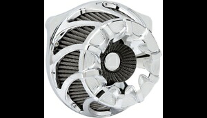 Arlen Ness ドリフト エア クリーナー フィルター キット クローム ハーレー ツイン カム ソフテイル 99-17 Arlen Ness Drift Air Cleaner Filter Kit Chrome Harley Twin Cam Softail 99-17 【並行輸入品】