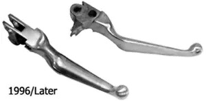 V-Factor クローム ワイド ブレード クラッチ ブレーキ レバー 1996+ ハーレー ビッグ ツイン スポーツスター V-Factor Chrome Wide Blade Clutch Brake Levers 1996+ Harley Big Twin Sportster 【並行輸入品】