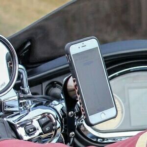 Klock Works Chrome i Phone GPS デバイス マウント スイッチ ハウジング クランプ インド 14-2020 Klock Werks Chrome i Phone GPS Device Mount Switch Housing Clamp Indian 14-2020 【並行輸入品】