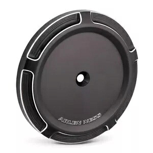 アレンネス ステージ 1 エアクリーナー インテーク アウター カバー ブラック ベベル アクセント ハーレー Arlen Ness Stage 1 Air Cleaner Intake Outer Cover Black Beveled Accent Harley 【並行輸入品】