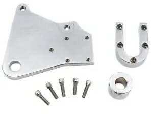 Ultima クローム リア ブレーキ キャリパー ハンガー ブラケット キット ハーレー ダイナ FXD 1991-1999 Ultima Chrome Rear Brake Caliper Hanger Bracket Kit Harley Dyna FXD 1991-1999 【並行輸入品】