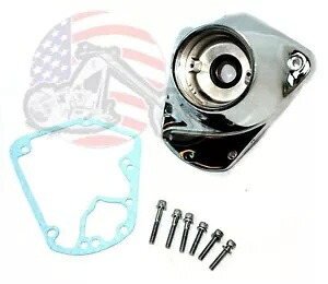 クロームカムノーズコーンギアカバーキットボルトハーレーショベルヘッドエボリューションビッグツイン Chrome Cam Nose Cone Gear Cover Kit Bolts Harley Shovelhead Evolution Big Twin 【並行輸入品】