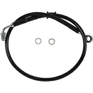 26 3/4 標準ブラックビニールブレーキケーブルアッパーラインキットハーレーソフテイル ABS 18+ 26 3/4 Standard Black Vinyl Brake Cable Upper Line Kit Harley Softail ABS 18+ 【並行輸入品】