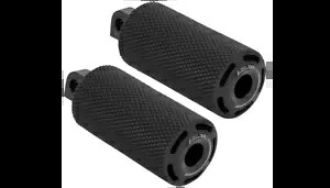 アレンネス黒人男性クッシュゴム防振フットペグハーレーチョッパー Arlen Ness Black Male Cush Rubber Anti-Vibration Footpegs Harley Chopper 【並行輸入品】