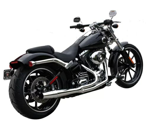 クローム サンダーヘッダー 2 into 1 排気管ヘッダー システム 12-17 ハーレー ソフテイル Chrome Thunderheader 2 into 1 Exhaust Pipe Header System 12-17 Harley Softail 【並行輸入品】 137,500円