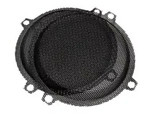 Hawg ワイヤード パンチアウト スタイル スチールメッシュ フロント スピーカー グリル ハーレー ツーリング FLHT Hawg Wired Punched Out Style Steel Mesh Front Speaker Grills Harley Touring FLHT 【並行輸入品】