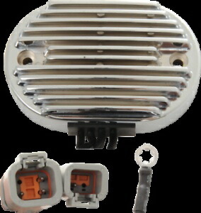 ドラッグ クローム ソリッド ステート電圧レギュレーター 40A ハーレー 2007 ソフテイル OEM 74540-07 Drag Chrome Solid State Voltage Regulator 40A Harley 2007 Softail OEM 74540-07 【並行輸入品】