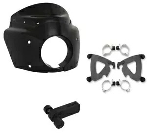 メンフィス シェイズ ロード ウォリアー フェアリング ブラック マウント キット ハーレー ダイナ ワイド グライド 06-17 Memphis Shades Road Warrior Fairing Black Mount Kit Harley Dyna Wide Glide 06-17 【並行輸入品】