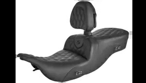 Saddlemen ロードソファ ラティス バックレスト ヒーター付き GelCore シート ハーレー ツーリング 97-07 Saddlemen Roadsofa Lattice Backrest Heated GelCore Seat Harley Touring 97-07 【並行輸入品】