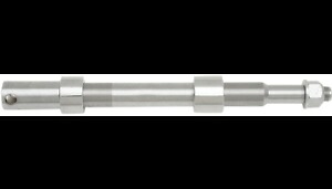 ドラッグ クロムスチール アクスルキット パッケージ フロント 13インチ 各1インチ ハーレー ダイナ 08-12 ツインカム Drag Chrome Steel Axle Kit Package Front 13\
