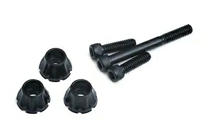 Kuryakyn ブラック装飾フロントガラスネジトリムアクセントハーレーバットウィング 2014-20 Kuryakyn Black Decorative Windshield Screws Trim Accent Harley Batwing 2014-20 【並行輸入品】
