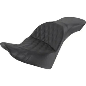 Saddlemen ブラック エクスプローラー ラティス ステッチ 2 アップ ジェル コア LS シート ハーレー ソフテイル 18+ Saddlemen Black Explorer Lattice Stitch 2 Up Gel Core LS Seat Harley Softail 18+ 【並行輸入品】
