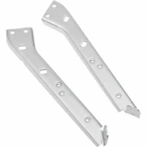 ドラッグ ヘビーデューティ サドルバッグ サポート クローム ブラケット ハーレー ツーリング 1985-2008 Drag Heavy Duty Saddlebag Support Chrome Brackets Harley Touring 1985-2008 【並行輸入品】