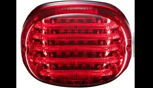 カスタム ダイナミクス ProBEAM スクエアバック LED テールライト レッド トップ ウィンドウ 1999+ ハーレー Custom Dynamics ProBEAM Squareback LED Taillight Red Top Window 1999+ Harley 【並行輸入品】