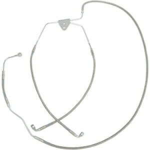16 5/8 54 1/2 編組ステンレス ブレーキ ライン ハーレー ツーリング 09-13 ABS OE 40612-09 16 5/8 54 1/2 Braided Stainless Brake Line Harley Touring 09-13 ABS OE 40612-09 【並行輸入品】