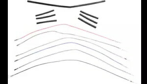 Namz スロットルバイワイヤー延長ハーネスワイヤー ブラック 12\