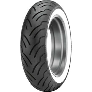 ダンロップ アメリカンエリート 140/90-16 77H ホワイトウォール フロント タイヤ ハーレー ツーリング Dunlop American Elite 140/90-16 77H Whitewall Front Tire Harley Touring 【並行輸入品】