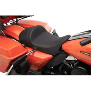 ドラッグスペシャリティーズ EZマウント ロープロファイル スムースビニール ソロシート ハーレー 08+ ツーリング Drag Specialties EZ Mount Low Profile Smooth Vinyl Solo Seat Harley 08+ Touring 【並行輸入品】