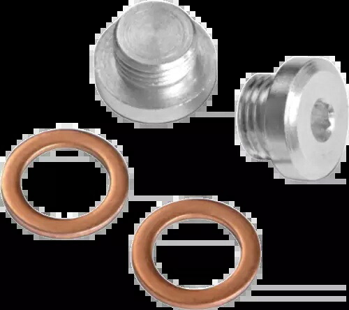 Vance & Hines ペアエキゾースト 12mm O2 酸素センサー ブング 02 ポートプラグキット ハーレー Vance & Hines Pair Exhaust 12mm O2 Oxygen Sensor Bung 02 Port Plug Kit Harley 【並行輸入品】
