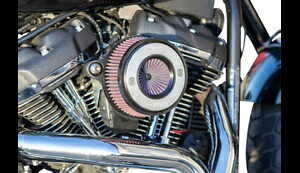 S&Sサイクル クロームリング エアスティンガークリーナー エアフィルターキット 07+ ハーレー スポーツスター S&S Cycle Chrome Ring Air Stinger Cleaner Air Filter Kit 07+ Harley Sportster 【並行輸入品】