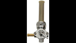 ドラッグ スペシャリティーズ 22mm 後期スタイル クローム フォワード ペットコック 燃料バルブ ハーレー ダイナ Drag Specialties 22mm Late Style Chrome Forward Petcock Fuel Valve Harley Dyna 【並行輸入品】