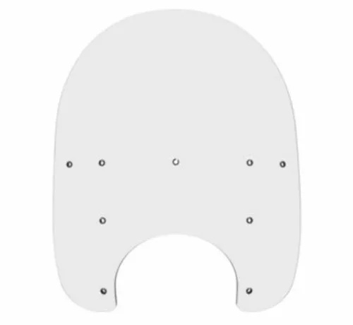 メンフィスシェード ロードキング 交換用プラスチック 19インチ クリアフロントガラス ハーレー FLHR Memphis Shades Road King Replacement Plastic 19\