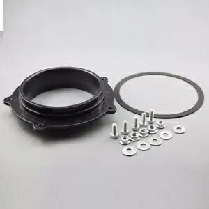 ブラック エアフィルター インテーク アダプター ヤマハ YFZ450 全年式用 Black Air Filter Intake Adapter For Yamaha YFZ450 All Years 【並行輸入品】