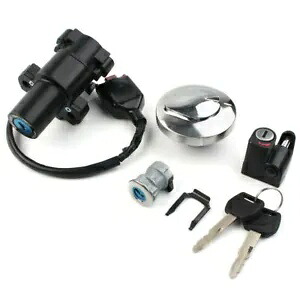 燃料ガスキャップ点火スイッチシートロック 2013-2020 ホンダ CRF250L/250LA Fuel Gas Cap Ignition Switch Seat Lock For 2013-2020 Honda CRF250L/250LA 【並行輸入品】