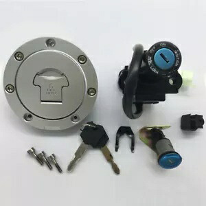 燃料ガスキャップ点火スイッチシートロック キーセット付き ホンダ CBR600 F4i 2001-2006 Fuel Gas Cap Ignition Switch Seat Lock W/ Key Set For Honda CBR600 F4i 2001-2006 【並行輸入品】
