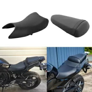 フロント運転席 & 後部助手席ピリオンシート スズキ GSX250R 2017-2023 ブラック Front Driver & Rear Passenger Pillion Seat For Suzuki GSX250R 2017-2023 Black 【並行輸入品】