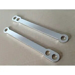 スズキ GSF 600 1200 バンディット 2000-2005 GSXR 1000 05-06 シルバー下降リンク For Suzuki GSF 600 1200 Bandit 2000-2005 GSXR 1000 05-06 Silver Lowering Link 【並行輸入品】