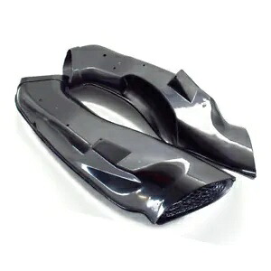スズキ GSX-R1000 2003-2004 K3 ブラック ABS ラムエアインテークチューブダクトダクト For Suzuki GSX-R1000 2003-2004 K3 Black ABS Ram Air Intake Tube Ducts Duct 【並行輸入品】