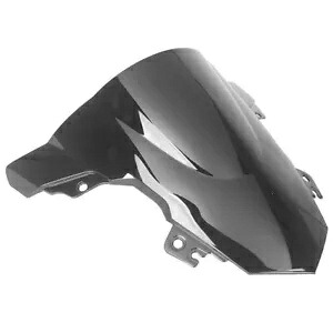 ABS スモークブラックダブルバブルフロントガラスフロントガラス 2015-2018 BMW S1000RR ABS Smoke Black Double Bubble Windscreen Windshield For 2015-2018 BMW S1000RR 【並行輸入品】