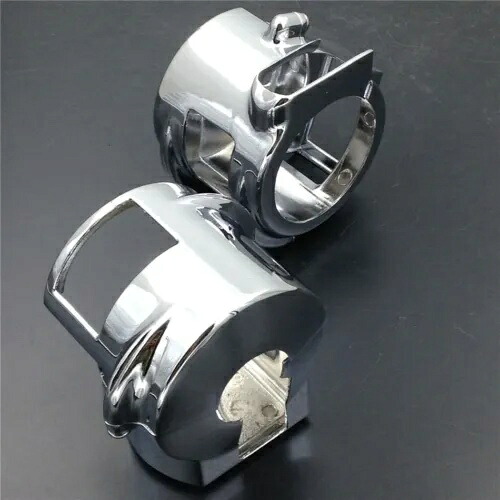 クロームスイッチハウジングカバーホンダ VTX1800 モデル C/R/S/F/N 2002-2008 Chrome Switch Housing Cover For Honda VTX1800 Model C / R / S / F / N 2002-2008 【並行輸入品】