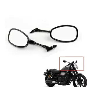 ブラックバックミラーヤマハ V スター XVS 125 250 400 650 950 XVS1100/1300 Black Rear View Mirrors For Yamaha V-Star XVS 125 250 400 650 950 XVS1100/1300 【並行輸入品】