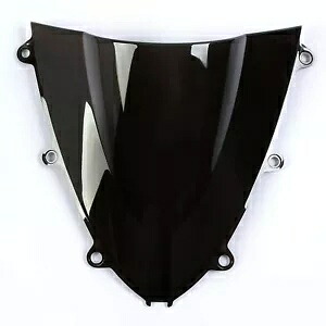 ブラックダブルバブルフロントガラスシールド ABS ホンダ CBR1000RR 2008-2011 Black Double Bubble Windshield Shield ABS For Honda CBR1000RR 2008-2011 【並行輸入品】