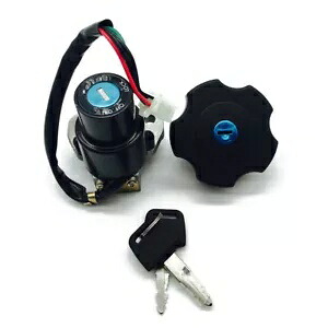 燃料ガスキャップ点火スイッチシートロックヤマハ XT600 TW200 DT200 DT200R XT225 Fuel Gas Cap Ignition Switch Seat Lock For Yamaha XT600 TW200 DT200 DT200R XT225 【並行輸入品】