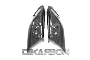 2017 - 2018 ヤマハ FZ10 MT10 100% フルカーボンファイバーエアインテークカバー 2017 - 2018 Yamaha FZ10 MT10 100% Full Carbon Fiber Air Intake Covers 【並行輸入品】