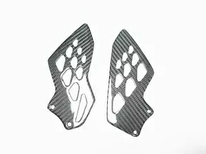 2009 - 2014 BMW S1000RR / HP4 カーボンファイバー ヒール プレート フットレスト ペグ 2009 - 2014 BMW S1000RR / HP4 Carbon Fiber Heel Plates Footrest Peg 【並行輸入品】