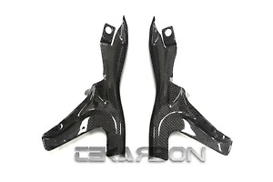2014 - 2017 ドゥカティ モンスター 1200 カーボンファイバー サイドフェアリングパネル 2014 - 2017 Ducati Monster 1200 Carbon Fiber Side Fairing Panels 【並行輸入品】