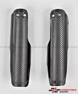 2017 Ducati スクランブラー カフェ レーサー フロント アブソーバー プロテクター - 100% カーボンファイバー 2017 Ducati Scrambler Caf? Racer Front Absorber Protectors - 100% Carbon Fiber 【並行輸入品】