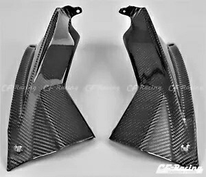 アプリリア RSV4 2009-2011 用カーボンファイバー アッパー フロント サイド パネル Carbon Fiber Upper Front Side Panels for Aprilia RSV4 2009-2011 【並行輸入品】