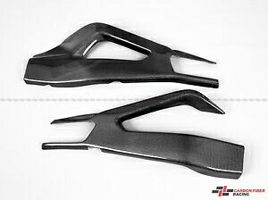 平織りカーボンファイバー スイングアーム カバー BMW S1000RR 2018-2022用 Plain Weave Carbon Fiber Swingarm Covers for BMW S1000RR 2018-2022 【並行輸入品】